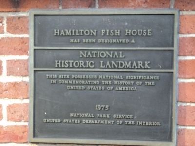 National Historic Landmark Marker. Click for full size. National Historic Landmark Marker image. Click for full size.