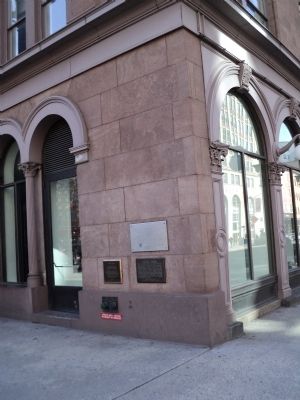 Markers on Astor Place image. Click for full size.