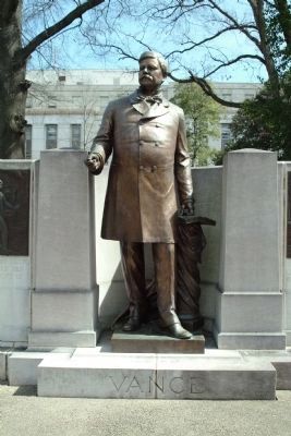 Zebulon Baird Vance Statue image. Click for full size.