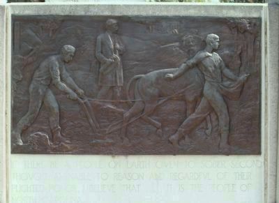 Zebulon Baird Vance Memorial (left side) image. Click for full size.