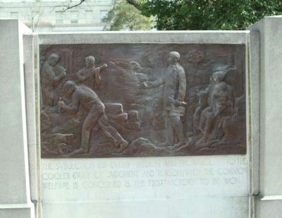 Zebulon Baird Vance Memorial (right side) image. Click for full size.