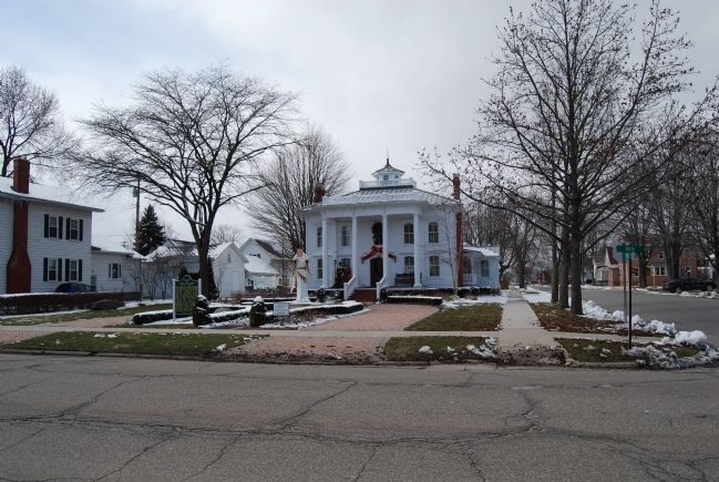 David and Laura Lester House and Marker. Click for full size. David and Laura Lester House and Marker image. Click for full size.