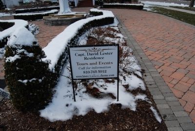 David and Laura Lester House Information Sign. Click for full size. David and Laura Lester House Information Sign image. Click for full size.