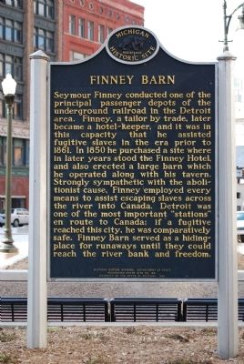 Finney Barn Marker image. Click for full size.