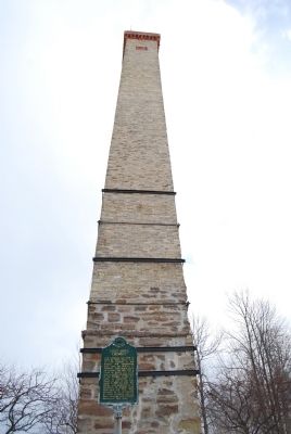 Port Hope Chimney Marker. Click for full size. Port Hope Chimney Marker image. Click for full size.