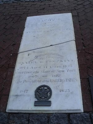 Grave of Daniel D. Tompkins. Click for full size. Grave of Daniel D. Tompkins image. Click for full size.