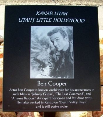 Ben Cooper Marker. Click for full size. Ben Cooper Marker image. Click for full size.