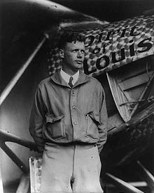 Charles A. Lindbergh image. Click for full size.