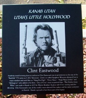 Clint Eastwood Marker image. Click for full size.