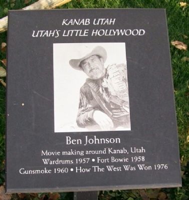 Ben Johnson Marker. Click for full size. Ben Johnson Marker image. Click for full size.