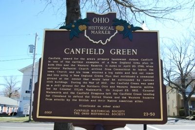 Canfield Green Marker image. Click for full size.