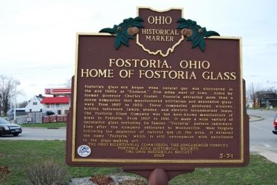Fostoria, Ohio Marker image. Click for full size.