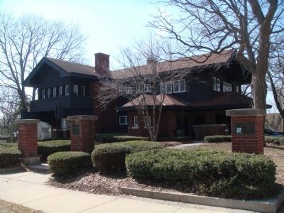 Bradley-Sigma Phi House Marker. Click for full size. Bradley-Sigma Phi House Marker image. Click for full size.