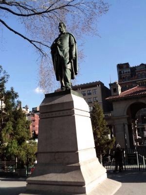 Lincoln Statue in Union Square Park image. Click for full size.