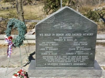 Honor and Sacred Memory Marker. Click for full size. Honor and Sacred Memory Marker image. Click for full size.