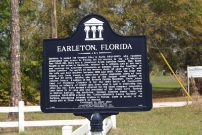Earleton, Florida Marker image. Click for full size.