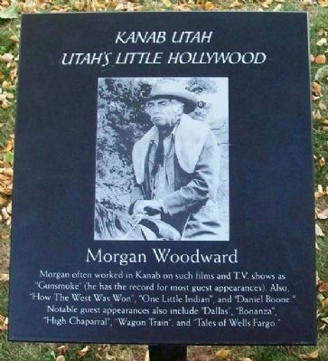 Morgan Woodward Marker image. Click for full size.
