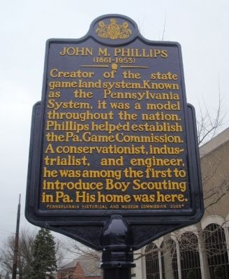 John M. Phillips Marker image. Click for full size.