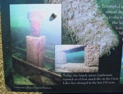 Schooner Lumberman Marker. Click for full size. Schooner Lumberman Marker image. Click for full size.