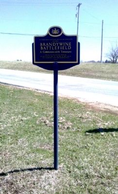 Brandywine Battlefield A Commonwealth Treasure Marker. Click for full size. Brandywine Battlefield A Commonwealth Treasure Marker image. Click for full size.