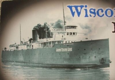 Carferry SS Milwaukee. Click for full size. Carferry SS Milwaukee image. Click for full size.