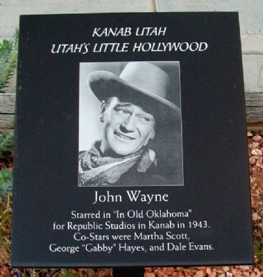 John Wayne Marker image. Click for full size.