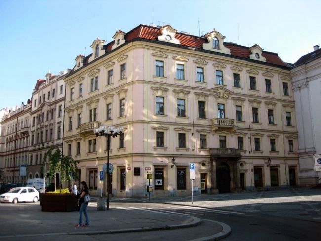 Franz Kafka's birthplace in Prague image. Click for full size.