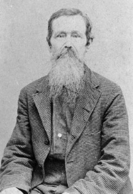 William H. Whitaker, Sarasota's first known European settler. image. Click for full size.