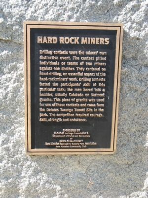 Hard Rock Miners Marker. Click for full size. Hard Rock Miners Marker image. Click for full size.