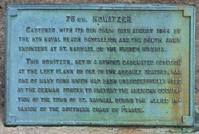 75mm. Howitzer Marker. Click for full size. 75mm. Howitzer Marker image. Click for full size.