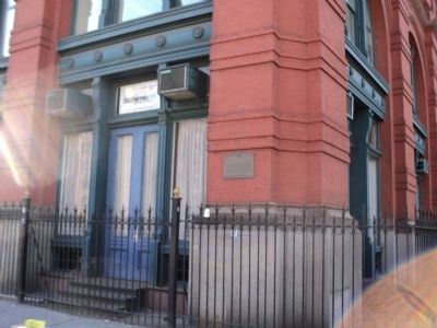 Previous Location of The Puck Building Marker image. Click for full size.