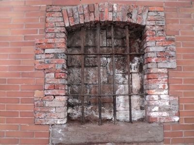 Closeup of Sugar House - Prison Window image. Click for full size.