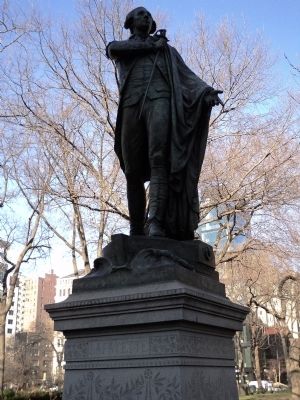 Lafayette Marker. Click for full size. Lafayette Marker image. Click for full size.
