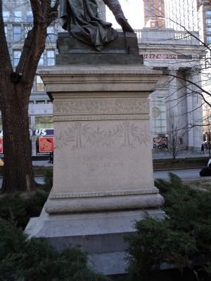 Rear of Monument. Click for full size. Rear of Monument image. Click for full size.