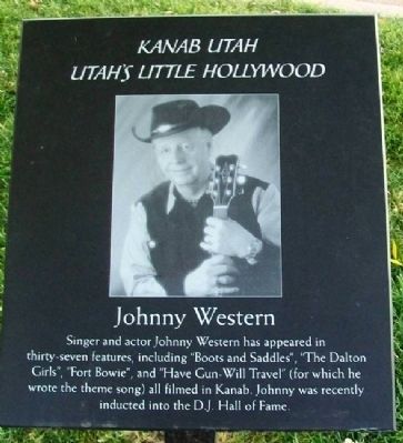 Johnny Western Marker image. Click for full size.