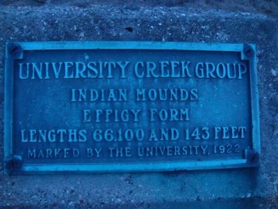 University Creek Group Marker image. Click for full size.