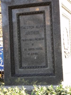 Chester Alan Arthur Marker. Click for full size. Chester Alan Arthur Marker image. Click for full size.