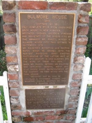 Bulmore House Marker image. Click for full size.