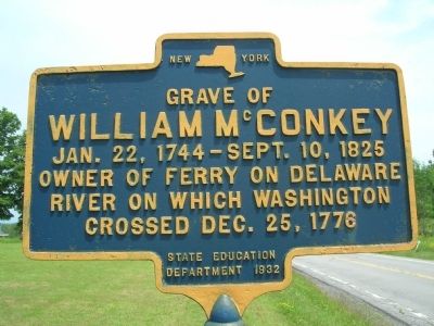 William McConkey Marker image. Click for full size.