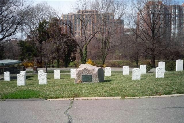 The head stones for Peter Carroll, Samuel N. Gosnell, Geo. W. Huntington & Christopher Farley. Click for full size. The head stones for Peter Carroll, Samuel N. Gosnell, Geo. W. Huntington & Christopher Farley image. Click for full size.
