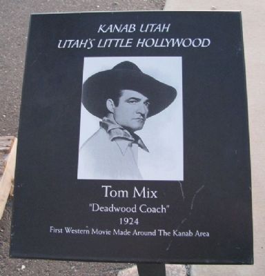 Tom Mix Marker image. Click for full size.