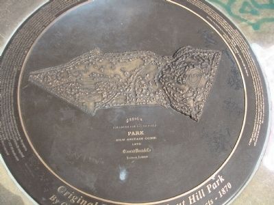 Original Design of Walnut Hill Park Marker. Click for full size. Original Design of Walnut Hill Park Marker image. Click for full size.