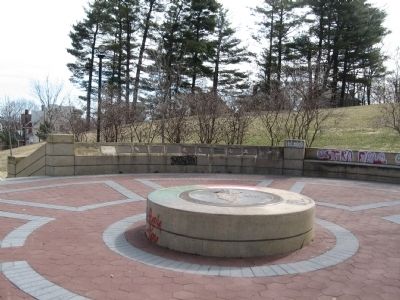 Markers Surrounding the Original Design of Walnut Hill Park Marker. Click for full size. Markers Surrounding the Original Design of Walnut Hill Park Marker image. Click for full size.