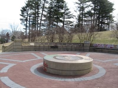 Markers Surrounding the Original Design of Walnut Hill Park Marker image. Click for full size.