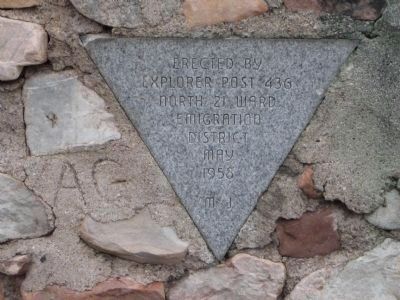 Donner Hill Dedication Plaque image. Click for full size.