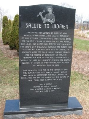 Salute To Women Marker image. Click for full size.