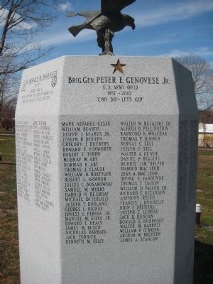 Fairview Cemetery Veterans Monument - Panel 2 image. Click for full size.