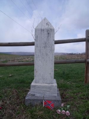 Grave of Capt. Christopher Cleburne image. Click for full size.