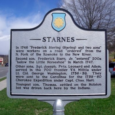 Starnes Marker (side a) image. Click for full size.