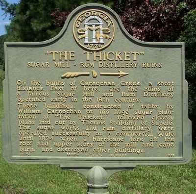 “The Thicket” Marker image. Click for full size.